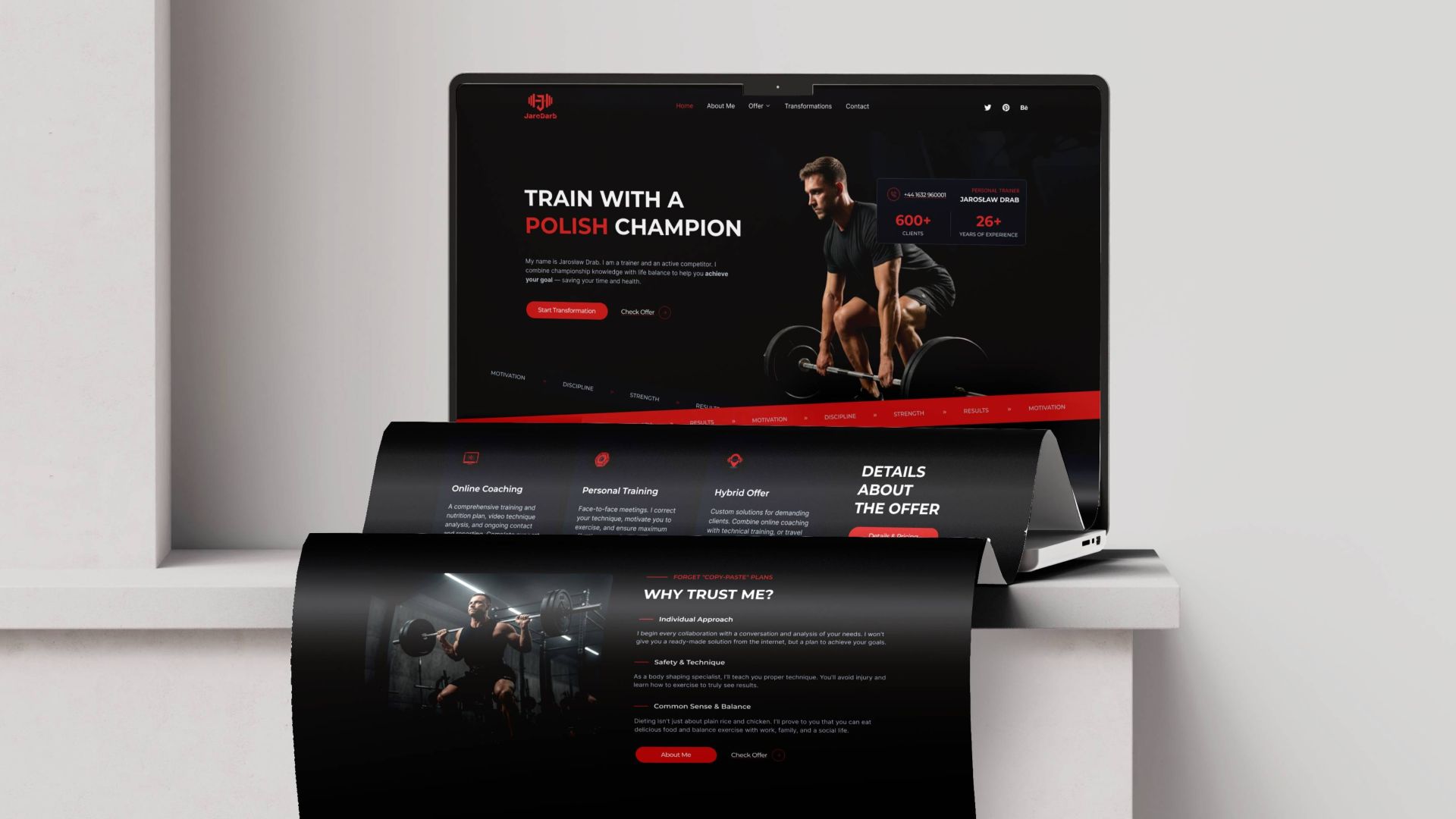 Portfolio - Trener Personalny
